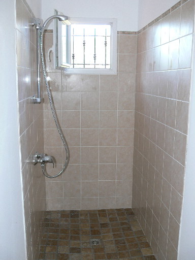 douche italienne de la villa corse